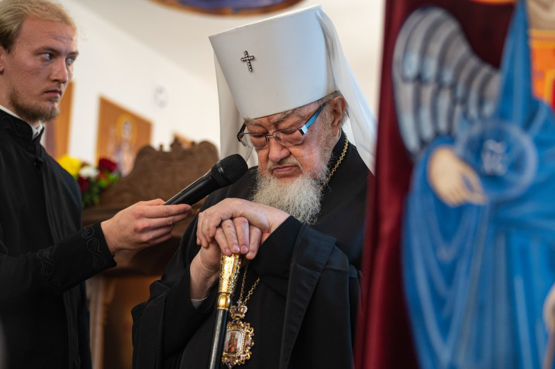 Poświęcenie kaplicy punktu duszpasterskiego w Żyrardowie