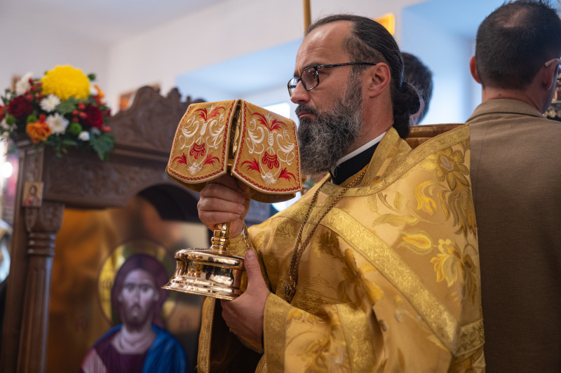 Poświęcenie kaplicy punktu duszpasterskiego w Żyrardowie