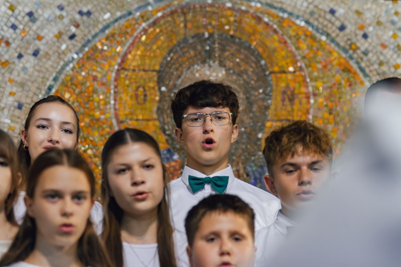 10-lecie Chóru Dziecięcego przy Soborze Świętej Trójcy w Hajnówce
