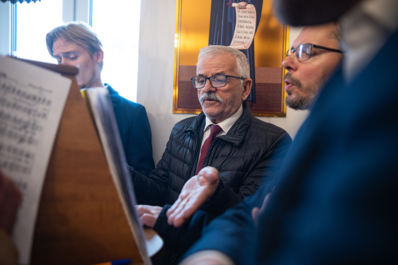 Poświęcenie kaplicy punktu duszpasterskiego w Żyrardowie