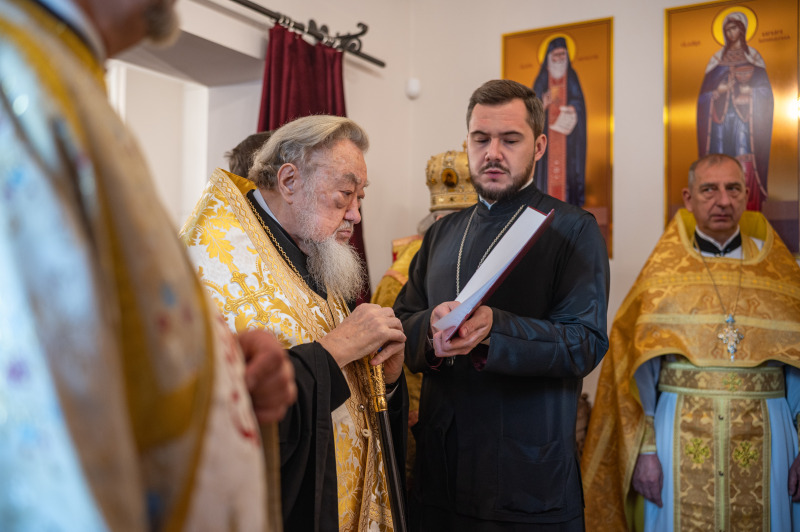 Poświęcenie kaplicy punktu duszpasterskiego w Żyrardowie