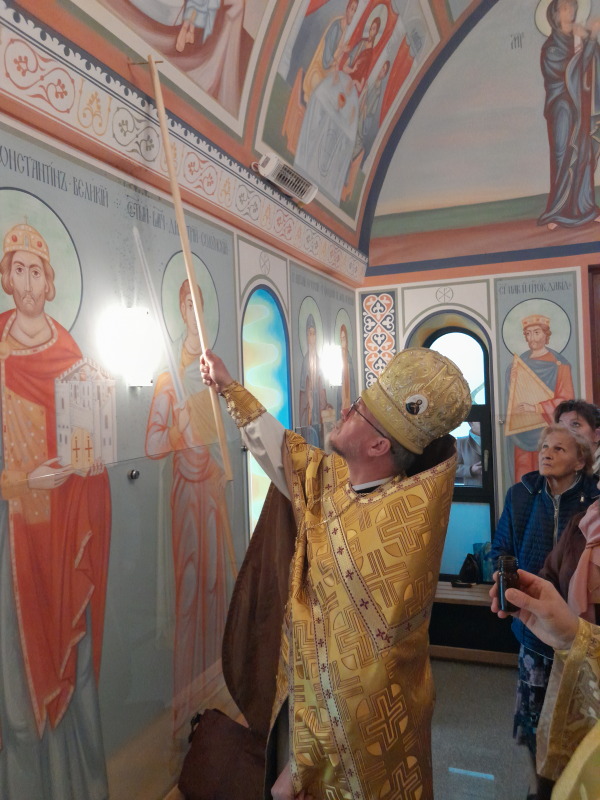 Oświęcenie kaplicy cmentarnej w Wasilkowie