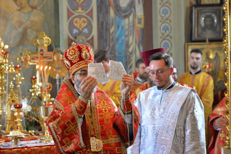 Chirotonia diakońska lektora Pawła Iwaniuka