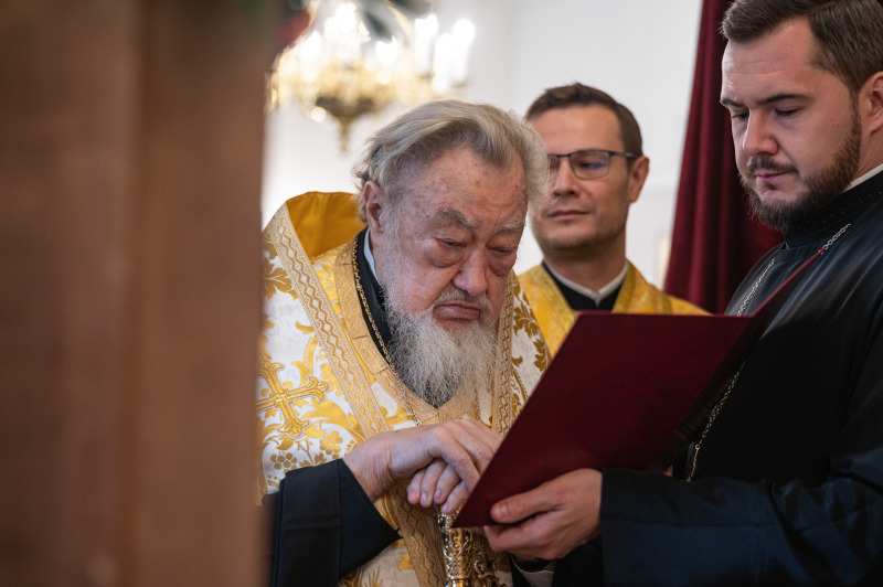 Poświęcenie kaplicy punktu duszpasterskiego w Żyrardowie