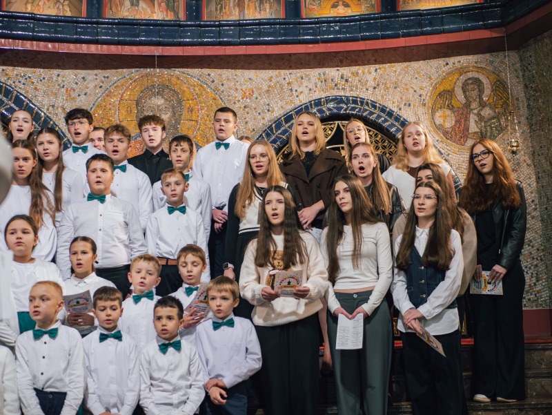 10-lecie Chóru Dziecięcego przy Soborze Świętej Trójcy w Hajnówce