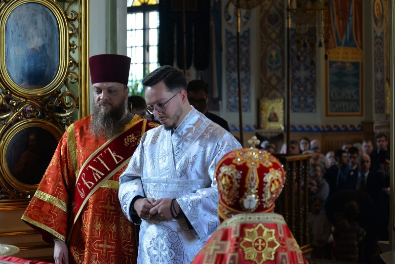 Chirotonia diakońska lektora Pawła Iwaniuka