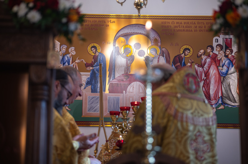 Poświęcenie kaplicy punktu duszpasterskiego w Żyrardowie