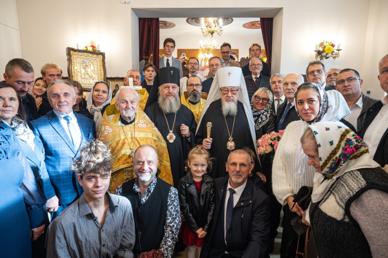 Poświęcenie kaplicy punktu duszpasterskiego w Żyrardowie