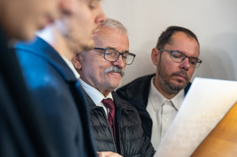 Poświęcenie kaplicy punktu duszpasterskiego w Żyrardowie