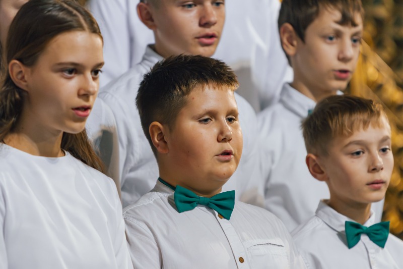 10-lecie Chóru Dziecięcego przy Soborze Świętej Trójcy w Hajnówce