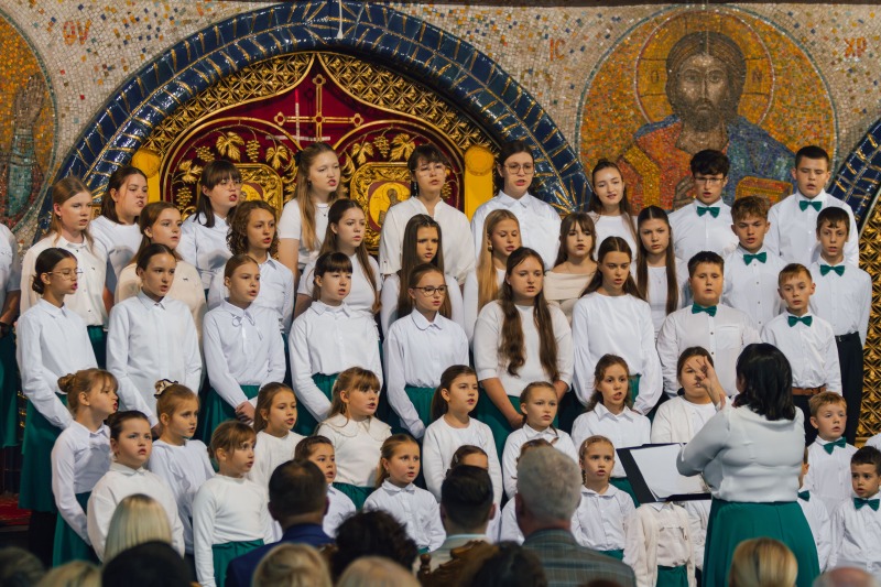 10-lecie Chóru Dziecięcego przy Soborze Świętej Trójcy w Hajnówce