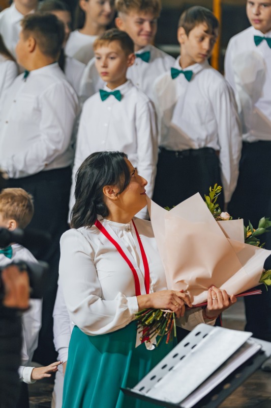 10-lecie Chóru Dziecięcego przy Soborze Świętej Trójcy w Hajnówce