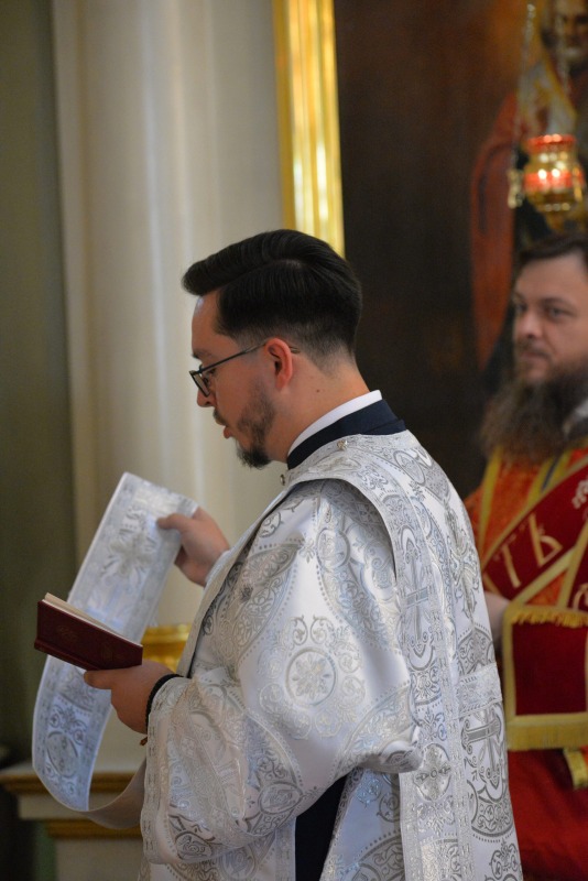 Chirotonia diakońska lektora Pawła Iwaniuka