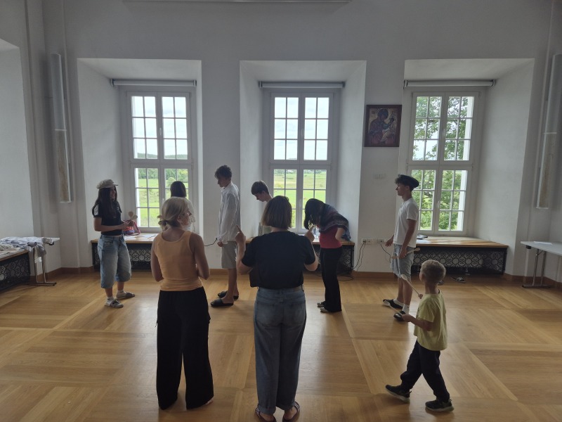 Warsztaty teatralne parafii w Topilcu