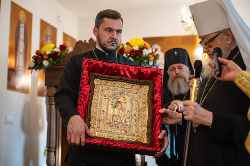 Poświęcenie kaplicy punktu duszpasterskiego w Żyrardowie