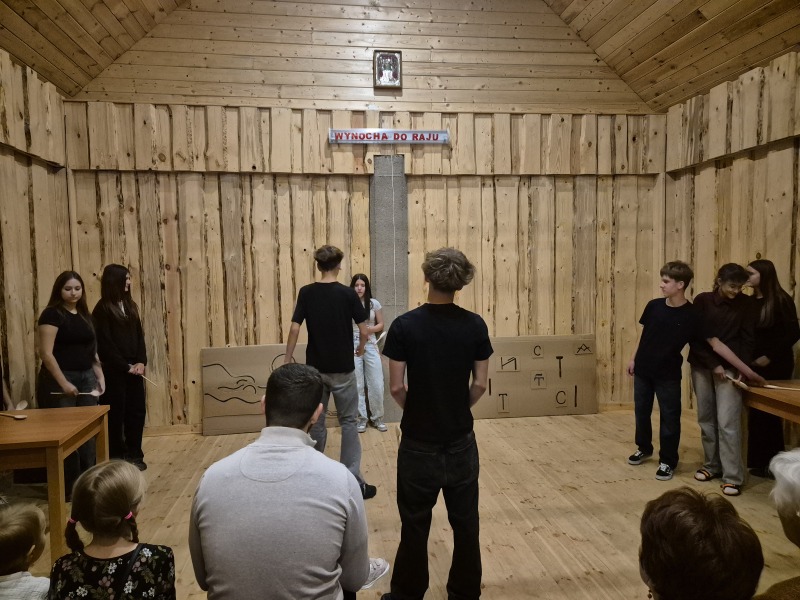 Warsztaty teatralne parafii w Topilcu