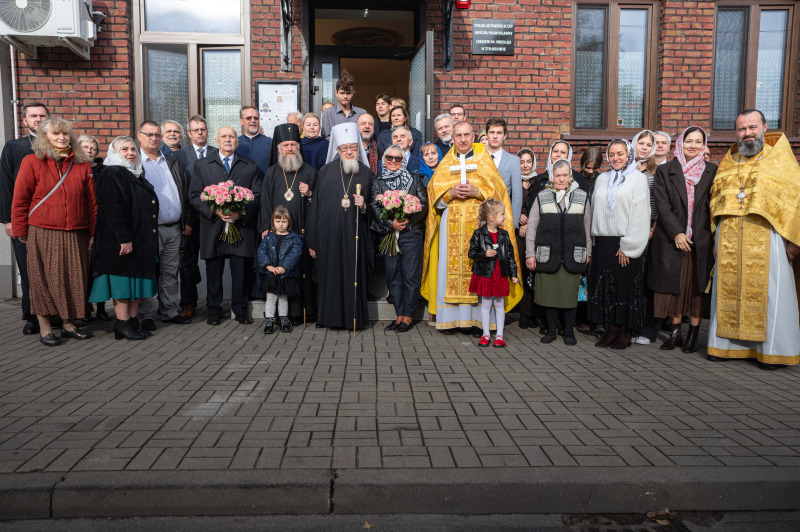 Poświęcenie kaplicy punktu duszpasterskiego w Żyrardowie