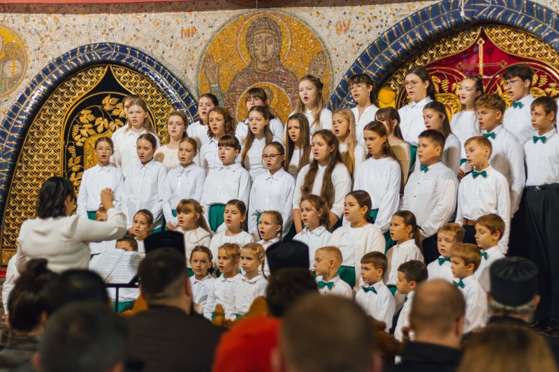 10-lecie Chóru Dziecięcego przy Soborze Świętej Trójcy w Hajnówce