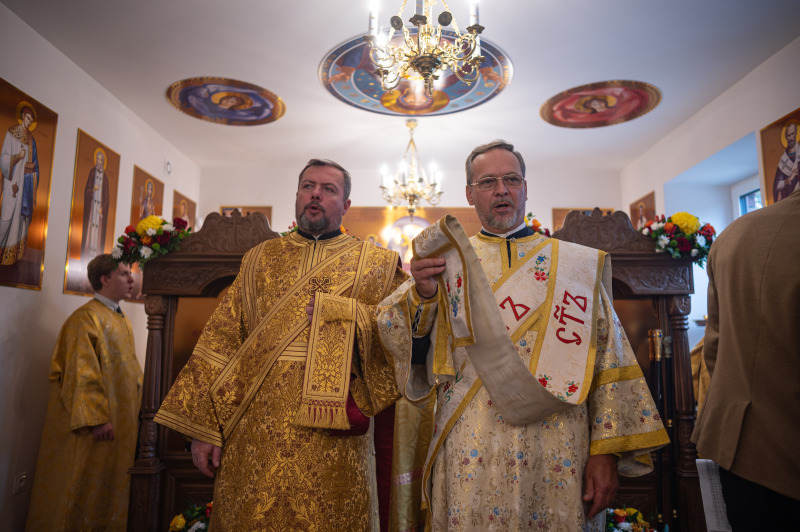 Poświęcenie kaplicy punktu duszpasterskiego w Żyrardowie
