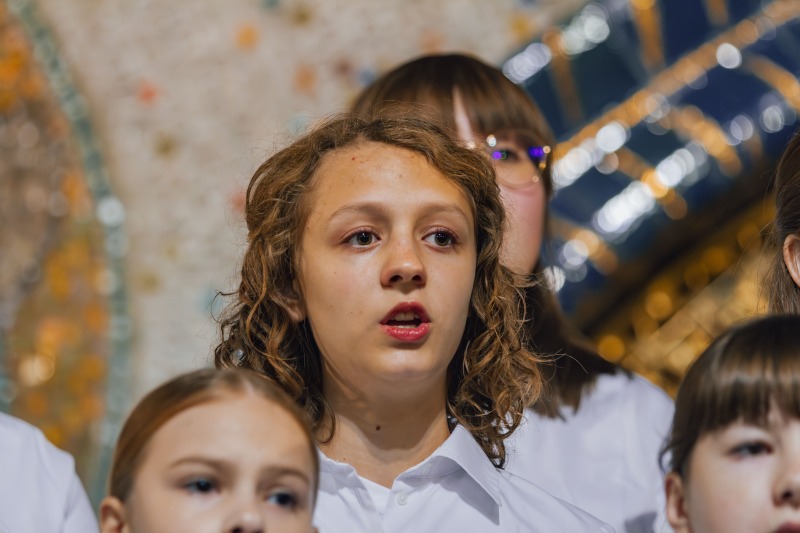 10-lecie Chóru Dziecięcego przy Soborze Świętej Trójcy w Hajnówce