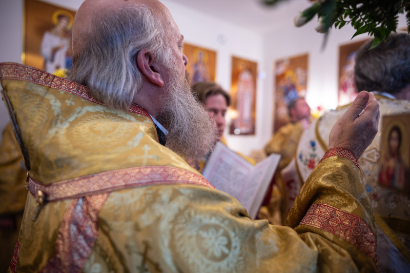 Poświęcenie kaplicy punktu duszpasterskiego w Żyrardowie