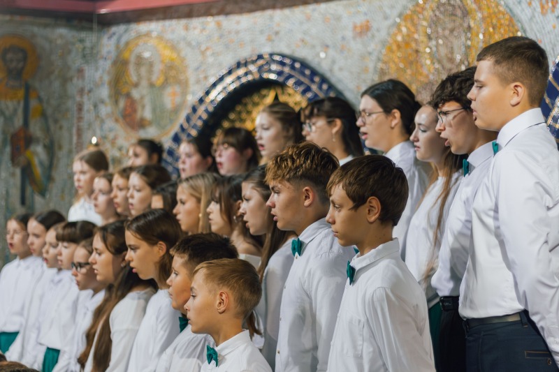 10-lecie Chóru Dziecięcego przy Soborze Świętej Trójcy w Hajnówce