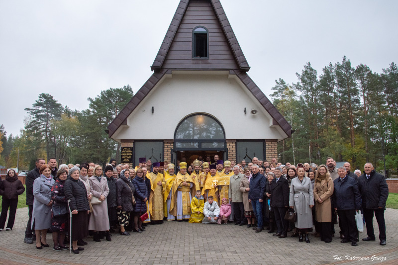 Oświęcenie kaplicy cmentarnej w Wasilkowie