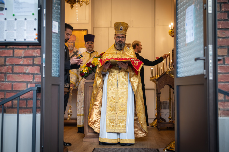 Poświęcenie kaplicy punktu duszpasterskiego w Żyrardowie