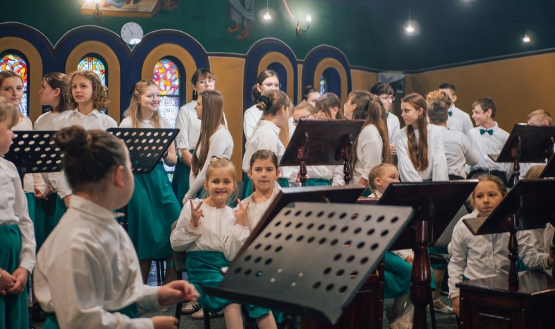 10-lecie Chóru Dziecięcego przy Soborze Świętej Trójcy w Hajnówce